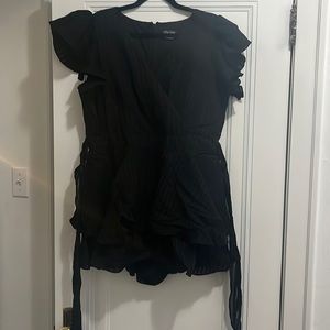 Black City Chic Playsuit Romper